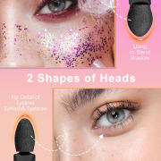 Double Ended Eye Shadow Applicators Sponge 100Pcs 07350
