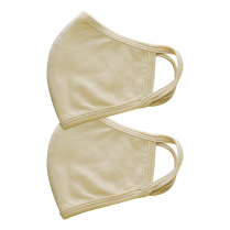 Cre8tion Fabric Face Mask 3 Layer Nude 2PK 10406