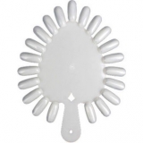 Berkeley Heart Shape Display Of 21 Tips - Natural PD109NT