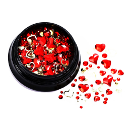 Valentines Day Nail Art Decoration Rhinestones 11050