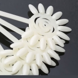10 Flower Display Of 12 Tips, 10 in a Ring Natural PD111NT