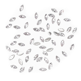 Mini Rhombic Diamonds Nails Gemstones 100pcs 15316