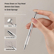 Multifunctional Stainless Steel Nail Tweezer Clip 19334