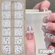 Mini Caviar Pearl Beads Nail Art Decorations 24516