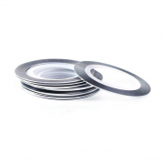 Nail Art Striping Tape - 0.5mm - Silver #NA265-SV