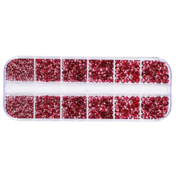 Clear Crystal Diamond Gems Nail Rhinestones Mixed 32509