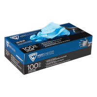 WestChester Nitrile Diposable Gloves Blue 100pcs Small 35156