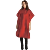 BaBylissPRO Vinyl Cape All-Purpose Cape 36"x56" - Red 35503