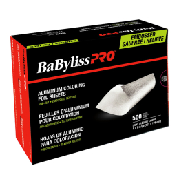 BaBylissPRO Embossed Foil Sheets 500ct Light BESRF57LUCC
