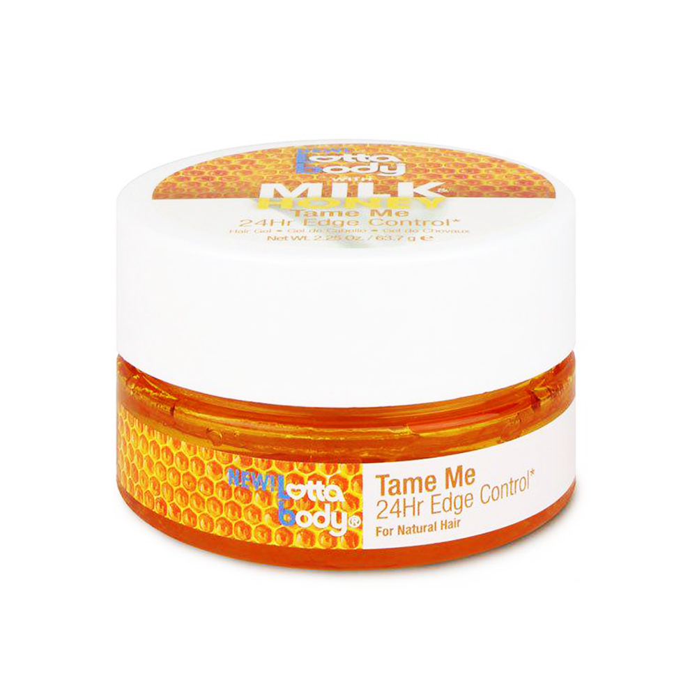 Lottabody Control Me Gel – Schwarzes Stylinggel, 2,25 Oz | Für Starken Halt, Nagelglanz