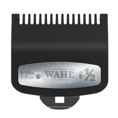 Wahl Premium Cutting Guide W/Metal Clip 1/2" Black 53108