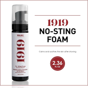 Wahl 1919 No-Sting Foam Alcohol Free 2.36 fl oz/70 ml 54252