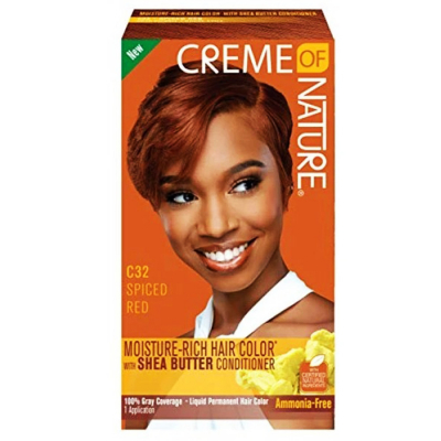 Creme Of Nature Hair Color/Conditioner C32 Spiced Red 64032