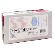 Hands on Nitrile Exam Gloves Black 100pcs Small 110BLK 73278
