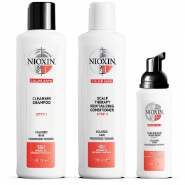 Nioxin4 Colored Hair Progressed Thinning B/M Kit 88698