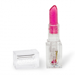 Blossom Shimmering Color Changing Lip Balm - Electric Pink