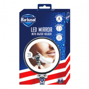 Barbasol LED Mirror 
W/Razor Holder 2X CBG1-9501-BLK 84398