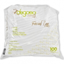 Degasa Beauty Disposable Facial Cap 100 Count - 80952