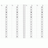 Deluxe Salon Appointment Book - 4 Column AB104