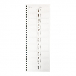 Daniel Stone 2-Column Appointment Book Refill 200Pgs AB222R