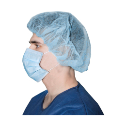 Dukal Bouffant Cap 21" Blue 100ct. 321B 01743