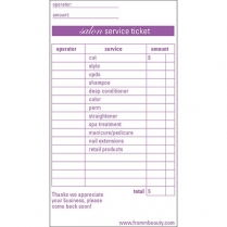 Diane By Fromm Service Ticket 100 Sheets/Pack #313