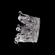 Glass Dappen Dish & Brush Holder GDD-2N1 00201