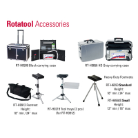 Rotatool Tool Foot Rest Heavy Duty Short Legs RT-H6550