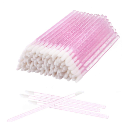 Disposable Pink Lip Brushes 100PK LB100