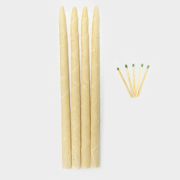 White Egret Paraffin Therapeutic Candles 4PK 03281