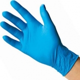 Hands On Nitrile Cobalt P/F Blue Gloves 100PC Large 130CB