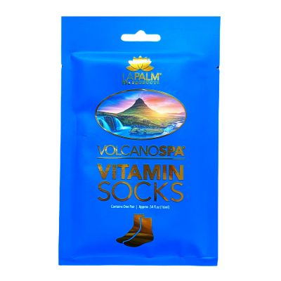 La Palm Volcano Spa Vitamin Socks 1Pairs VS201/03280