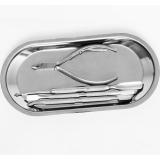 Steel Heavy Duty Implement Tray Cylindrical Shape-SM TY103-S