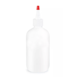 Boston Round Squeezable Bottles 8 oz 18129