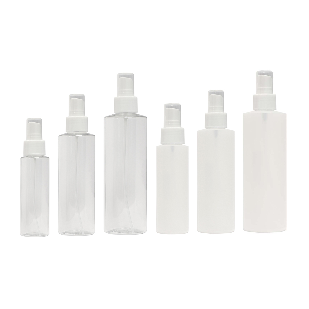 Cylinder Spray Bottle 4 oz - Clear 00704