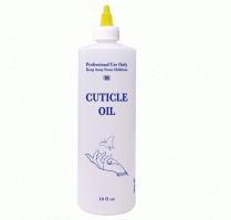 16oz Labeled Bottle With Cap - Cuticle Oil - LB516