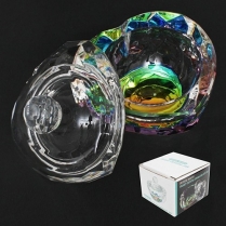Berkeley Heart Crystal Engraved Cut Jar 2oz PJ138