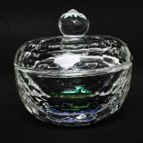 Berkeley Heart Crystal Engraved Cut Jar 2oz PJ138