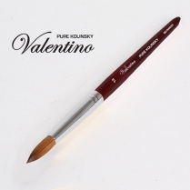 Valentino Kolinsky Acrylic Brush Red Cherry Wood #14 NB32214