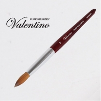 Valentino Kolinsky Acrylic Brush Red Cherry Wood #16 NB32216