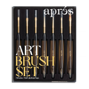 Aprés Art Brush Set - 7pcs With Holder AP-5BRS 19951