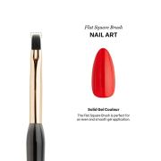Apres Gel Art Brush - Flat Square AP-5BRA 41998