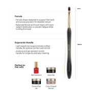 Apres Gel Art Brush - Flat Square AP-5BRA 41998