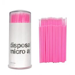 Sawhill Disposable Micro Applicators 100PK Pink 45124
