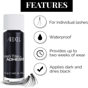 Ardell LashTite-Individual Lashes Dark Adhesive 3.5g 65059