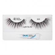 Ardell Light As Air Lashes W/Duo 1 Pair - 523 Black 64172