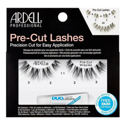 Ardell Pre-Cut Lashes 1 Pair - Pre-Cut Wispies Black 67463