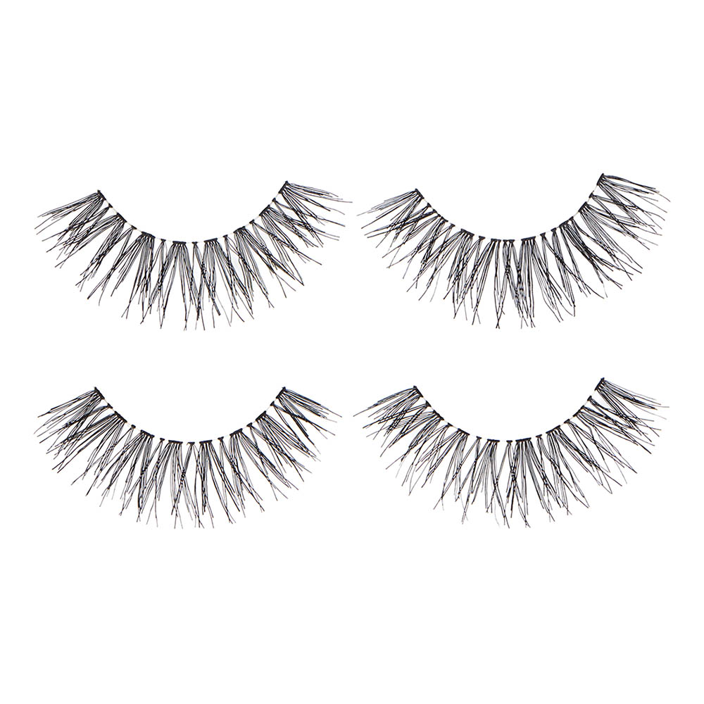 Ardell Deluxe Pack Lashes 2 Pairs - Wispies Black 68947