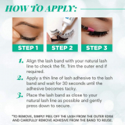 Ardell Natural Lashes 5 Pairs -  110 Black 68981