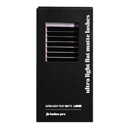 JB D-Curl Ultra Light Flat Matte Lashes 0.15 x 9mm JBFMD1509